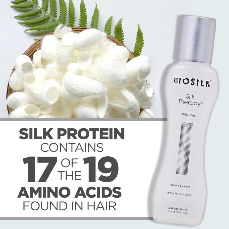 Biosilk Silk Therapy Original svilena regeneracijska nega za vse tipe las 67 ml