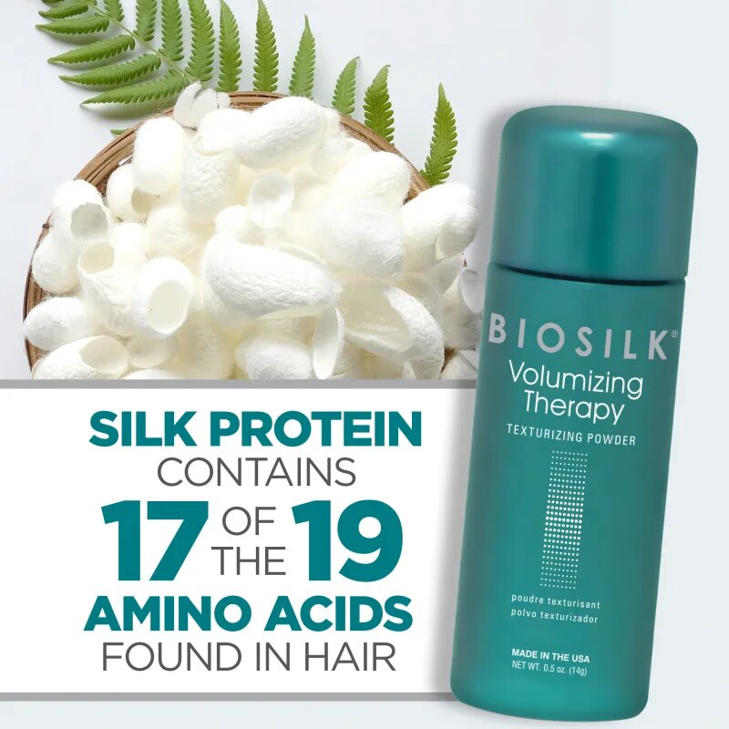 Biosilk Volumizing Therapy Texturizing Powder puder za lase za volumen 14 g
