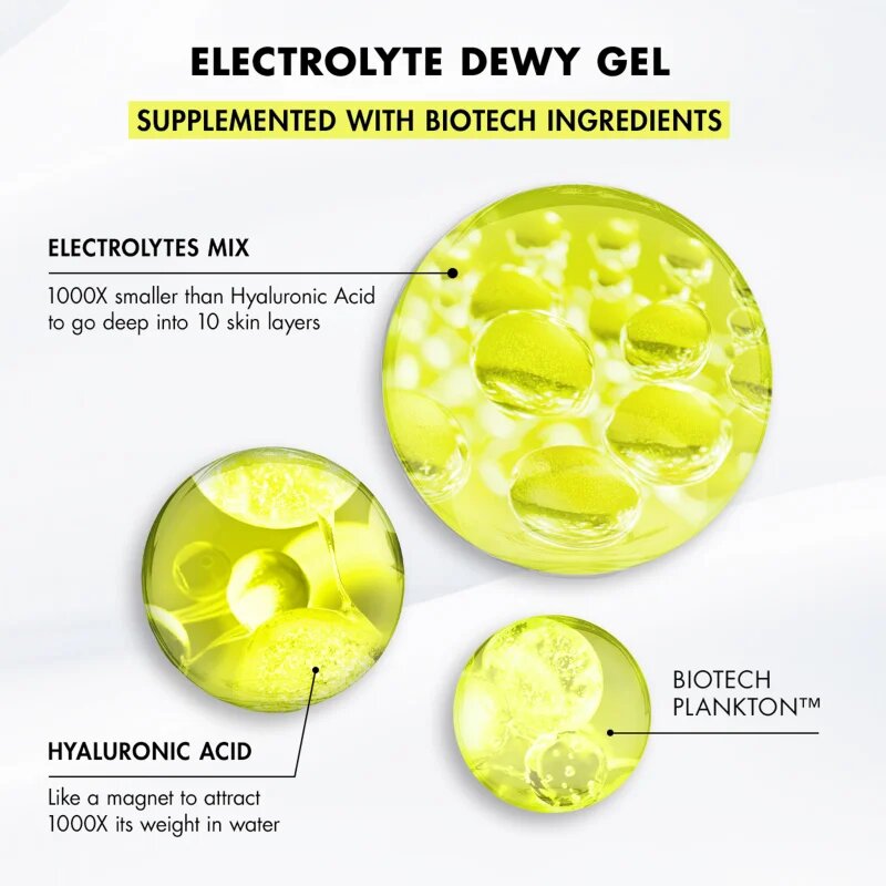 Biotherm Aquasource+ Electrolyte Dewy Gel gel za obraz 100 ml