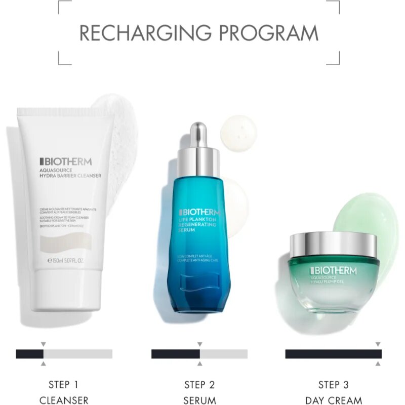 Biotherm Aquasource Hyalu Plump Gel vlažilni gel za obraz 50 ml