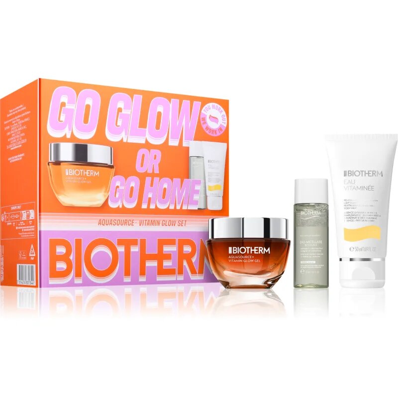Biotherm Aquasource Vitamin Glow Gel darilni set za ženske