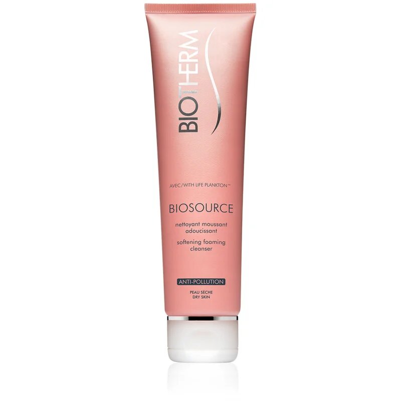 Biotherm Biosource Foaming Cleanser čistilna penasta krema za suho kožo 150 ml