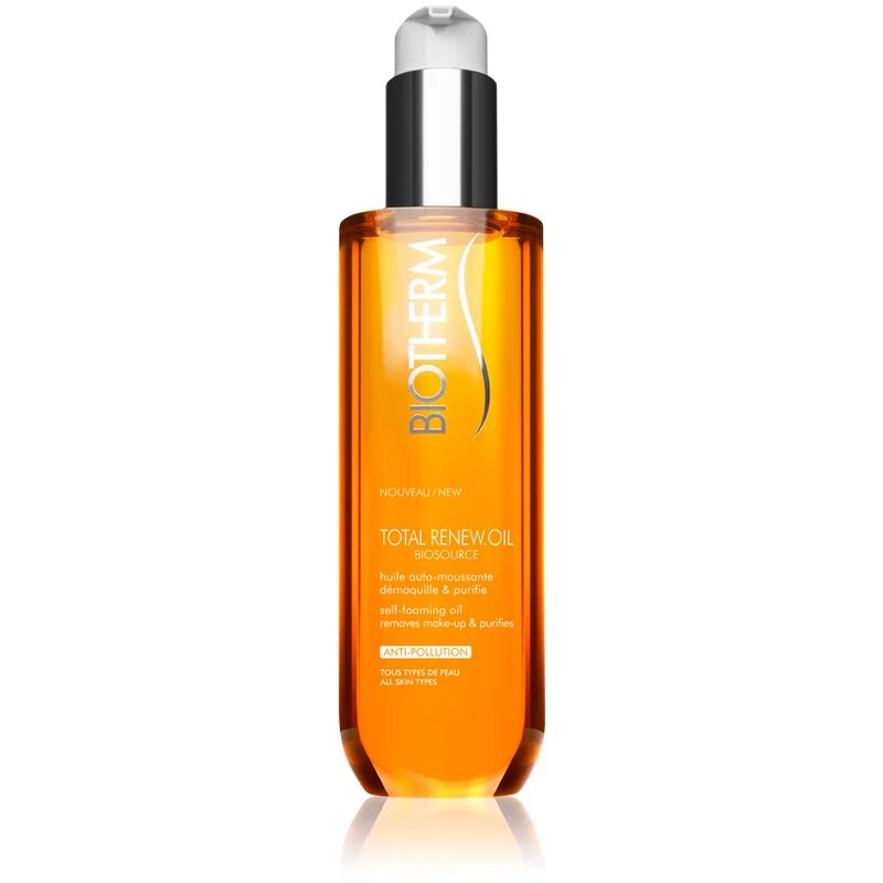 Biotherm Biosource Total Renew Oil čistilno penasto olje 200 ml