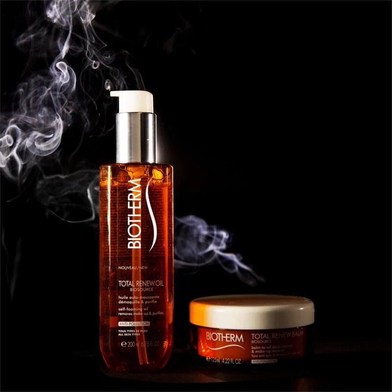 Biotherm Biosource Total Renew Oil čistilno penasto olje 200 ml