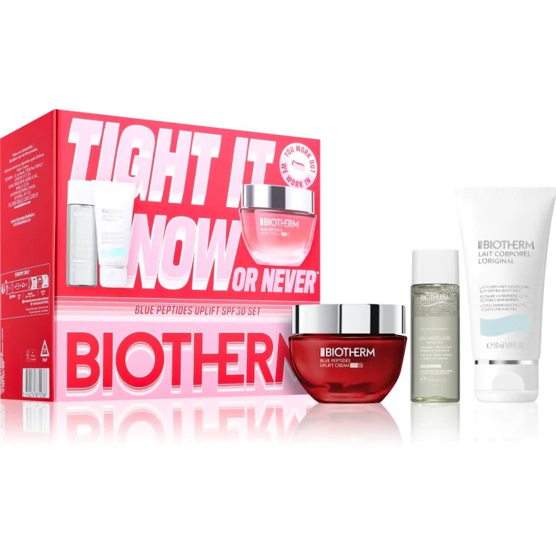 Biotherm Blue Peptides Uplift Cream SPF 30 darilni set za ženske