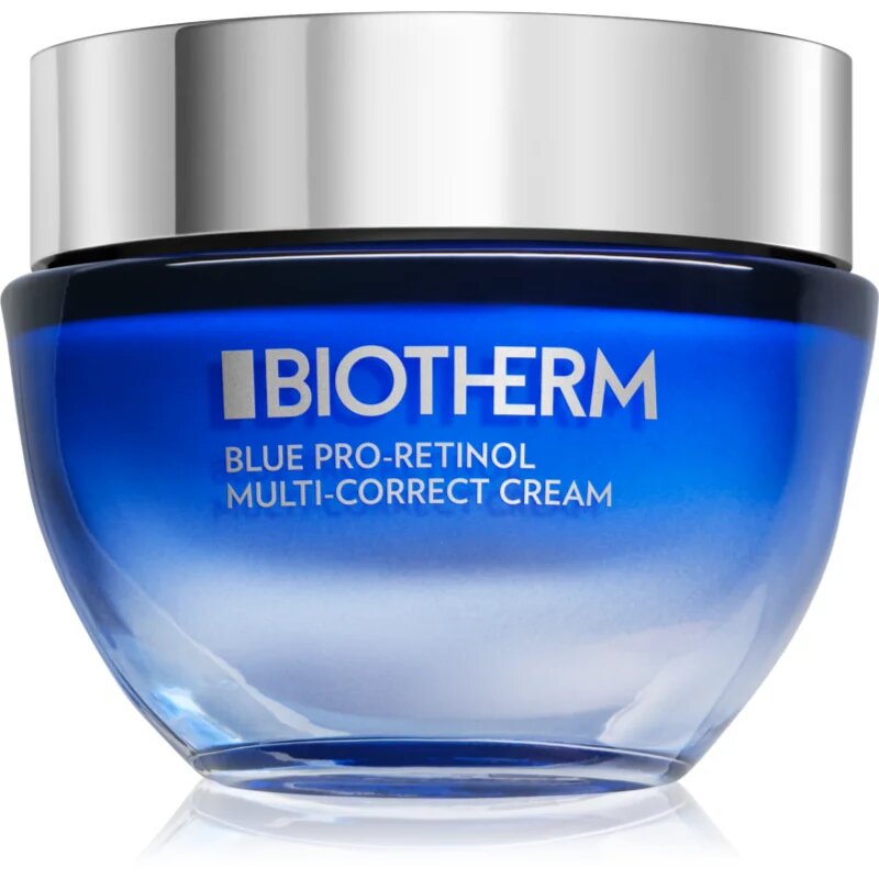 Biotherm Blue Pro-Retinol Multi Correct Cream multikorektivna krema proti znakom staranja z retinolom za ženske 50 ml