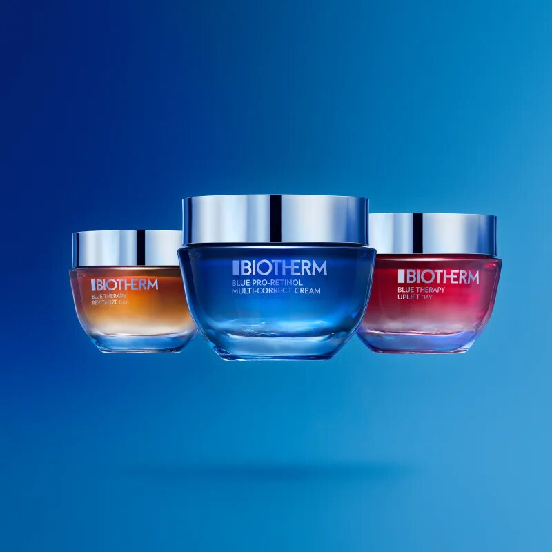 Biotherm Blue Pro-Retinol Multi Correct Cream multikorektivna krema proti znakom staranja z retinolom za ženske 50 ml