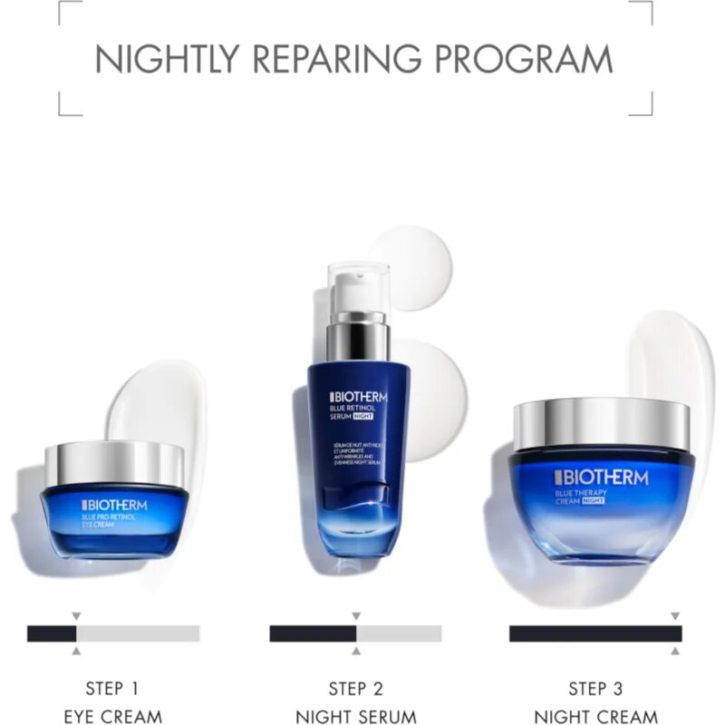 Biotherm Blue Therapy Night Cream nočna krema proti gubam za vse tipe kože 50 ml