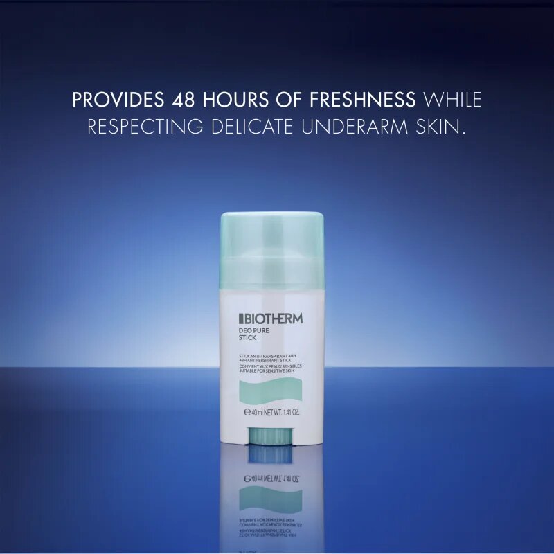 Biotherm Deo Pure Stick Anti-transpirant trdi antiperspirant za občutljivo kožo 40 ml