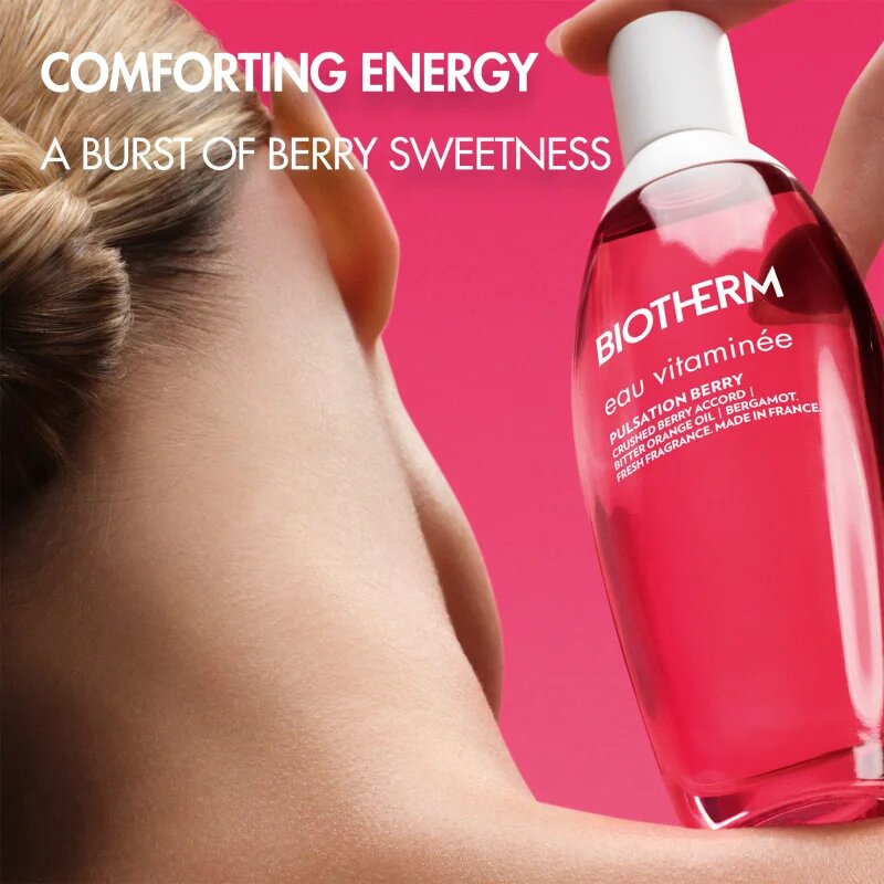 Biotherm Eau Vitaminée Pulsation Berry meglica za telo za ženske 100 ml