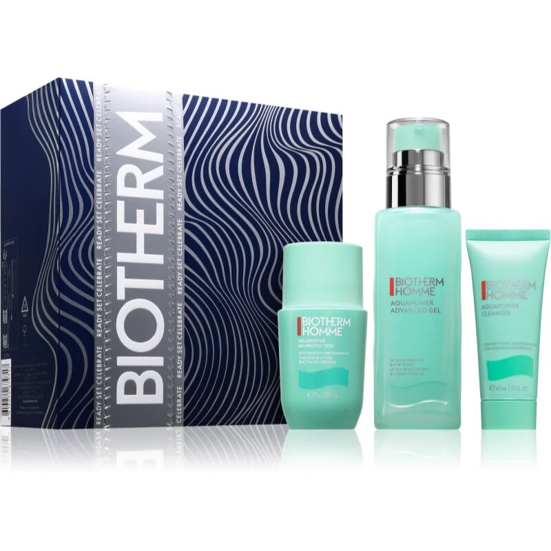 Biotherm Homme Aquapower Advanced Gel darilni set za moške