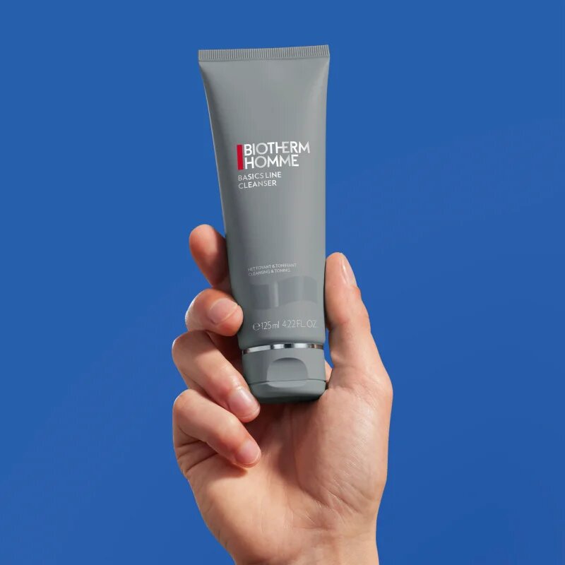 Biotherm Homme Basics Line Cleanser čistilni gel za obraz brez mila za moške 125 ml