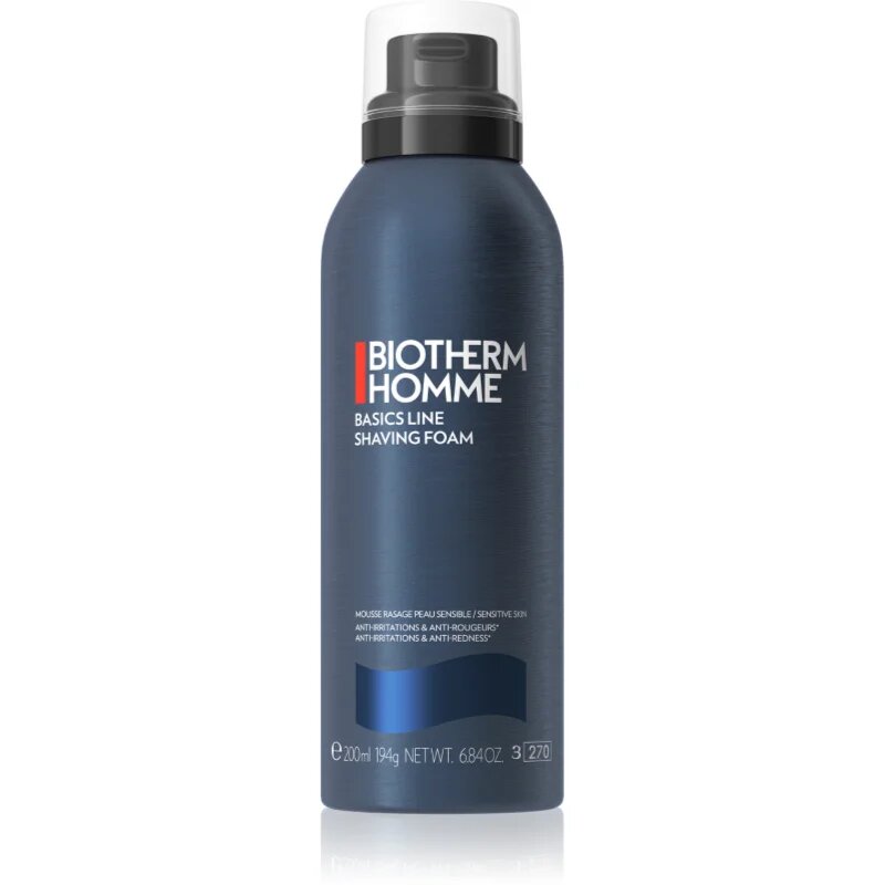 Biotherm Homme Basics Line Shaving Foam pena za britje za občutljivo kožo 200 ml