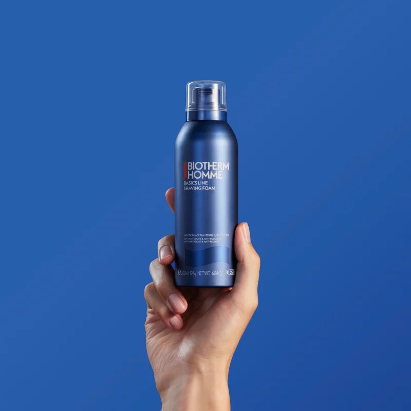 Biotherm Homme Basics Line Shaving Foam pena za britje za občutljivo kožo 200 ml