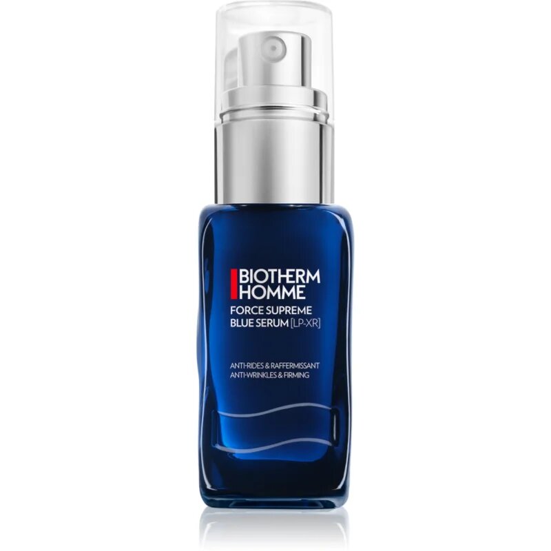 Biotherm Homme Force Supreme Blue Serum [LP-XR] serum proti gubam z retinolom za moške 30 ml