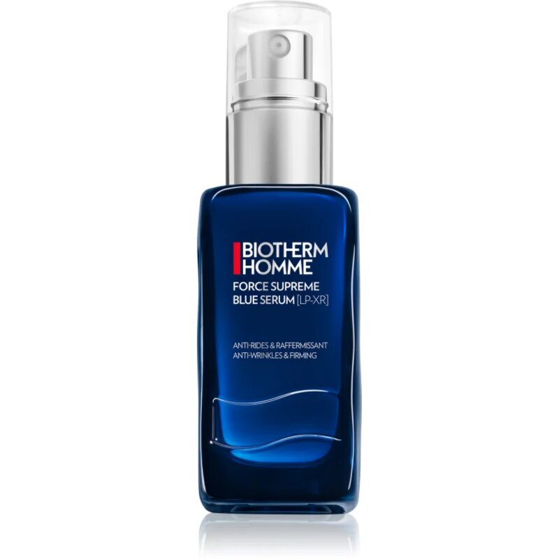 Biotherm Homme Force Supreme Blue Serum [LP-XR] serum proti gubam z retinolom za moške 60 ml