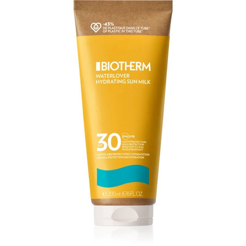 Biotherm Waterlover Sun Milk SPF 30 krema za sončenje SPF 30 200 ml