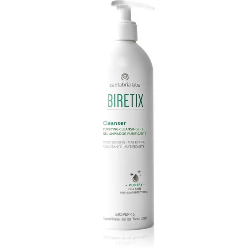 Biretix Cleansing čistilni gel za mešano do mastno kožo 400 ml