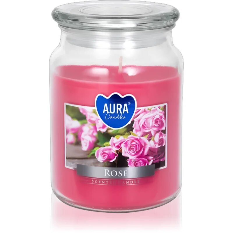 BISPOL Premium Line Rose dišeča sveča 500 g