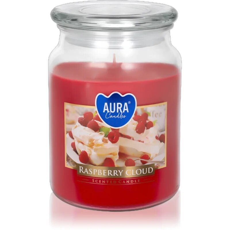 BISPOL Rospberry Cloud dišeča sveča 500 g