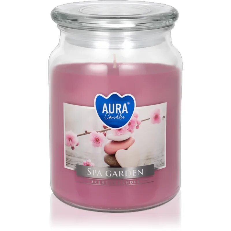 BISPOL Spa Garden dišeča sveča 500 g