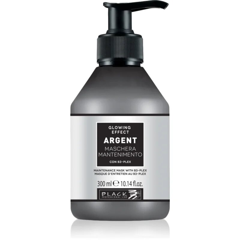 Black Professional Line Line Argent Mask regeneracijska maska za lase s tehnologijo B3-Plex 300 ml
