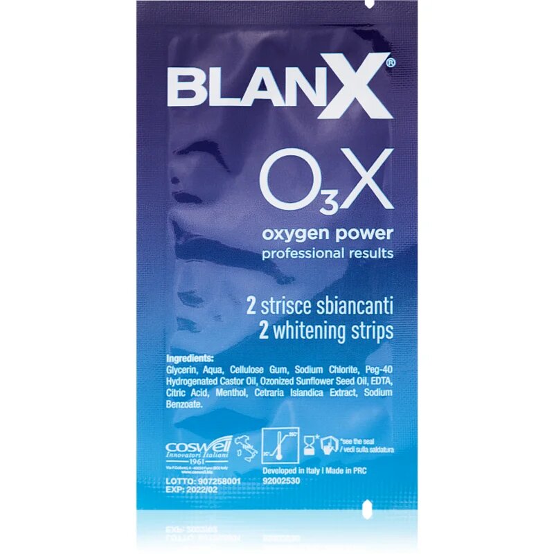 BlanX O3X Strips belilni trakovi za zobe 10 kos