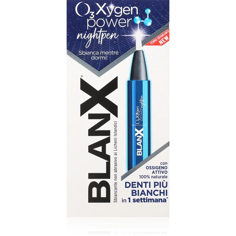 BlanX Oxygen Power Night Pen pero za beljenje zob za noč 2.5 ml