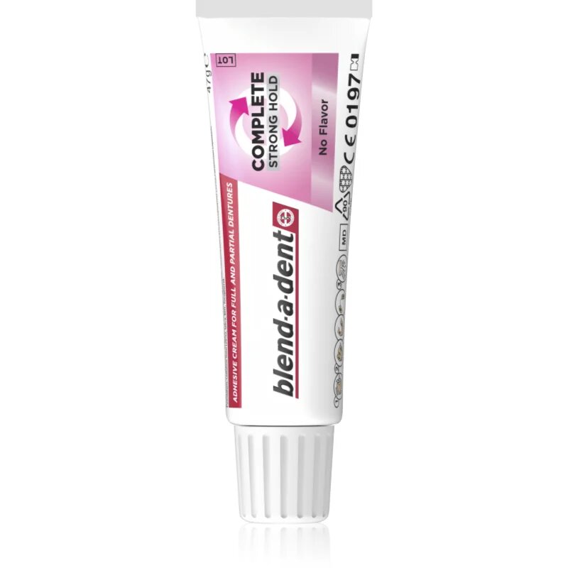 Blend-a-dent Extra Strong Neutral fiksacijska krema za zobne proteze 47g