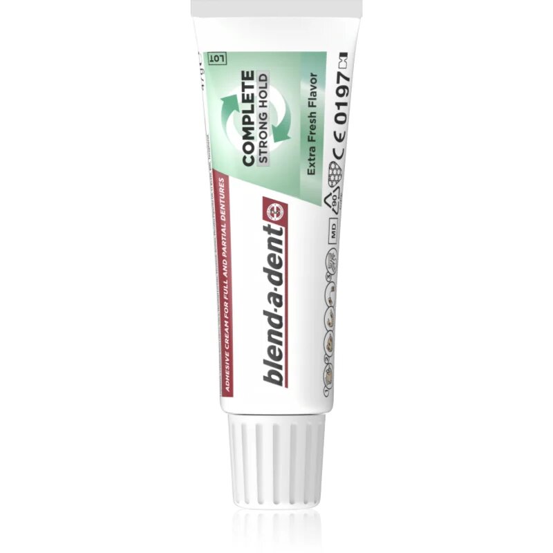 Blend-a-dent Super Adhesive Cream fiksacijska krema za zobne proteze 47 g