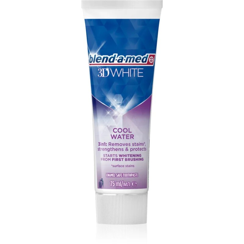 Blend-a-med 3D White Cool Water zobna pasta za beljenje zob 75 ml