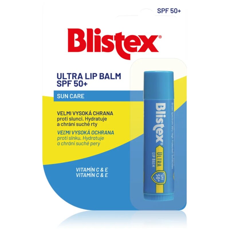 Blistex Ultra SPF 50+ vlažilni balzam za ustnice 4.25 g