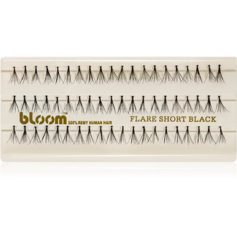 Bloom Flare umetne trepalnice velikost Short Black 60 kos