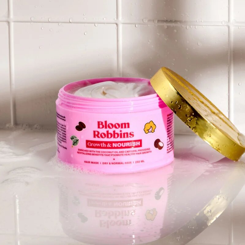 Bloom Robbins Growth & Nourish Hair Mask hranilna maska za lase za vse tipe las 250 ml