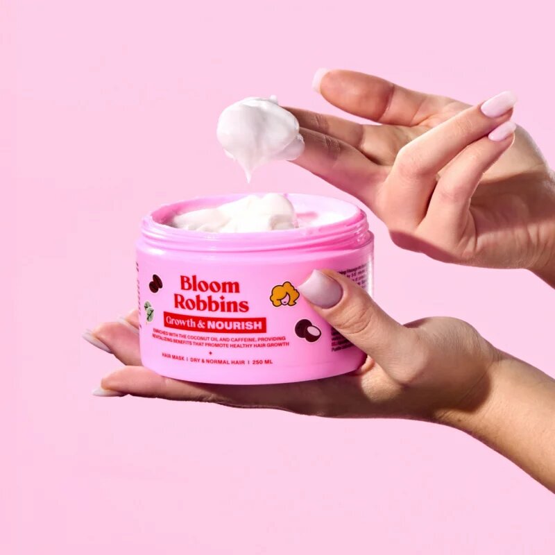 Bloom Robbins Growth & Nourish Hair Mask hranilna maska za lase za vse tipe las 250 ml