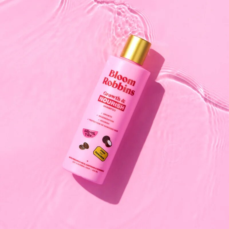 Bloom Robbins Growth & Nourish šampon za zdrave in lepe lase 250 ml