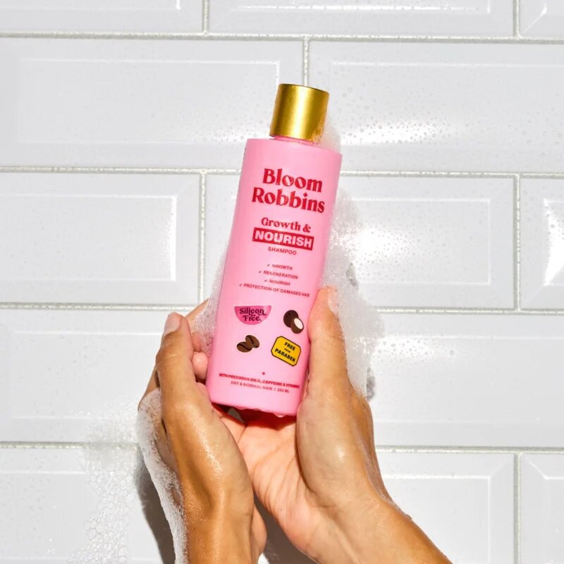 Bloom Robbins Growth & Nourish šampon za zdrave in lepe lase 250 ml