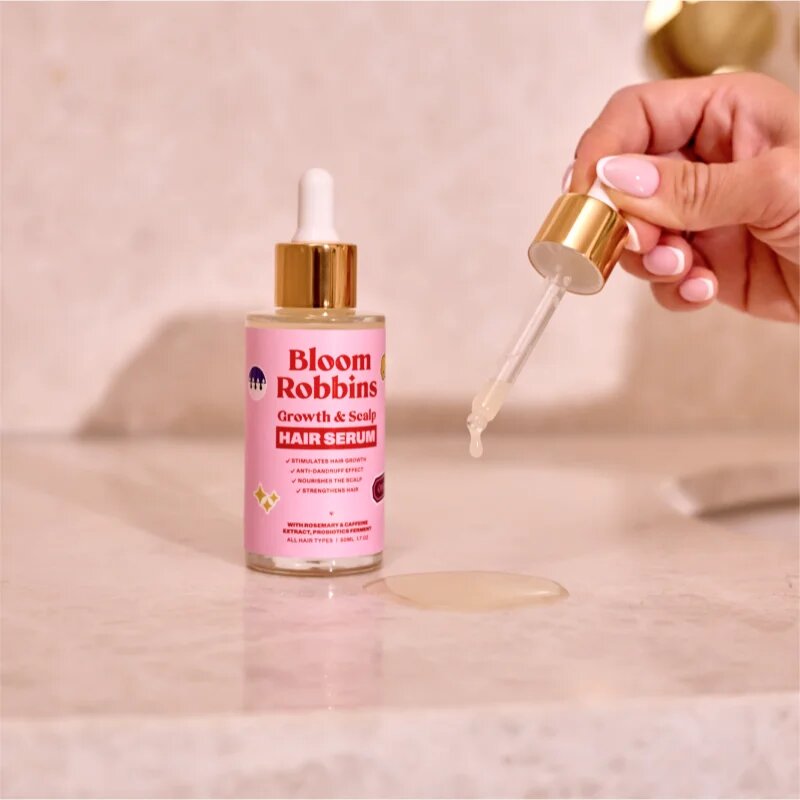Bloom Robbins Growth & Scalp HAIR SERUM serum za vse tipe las 50 ml