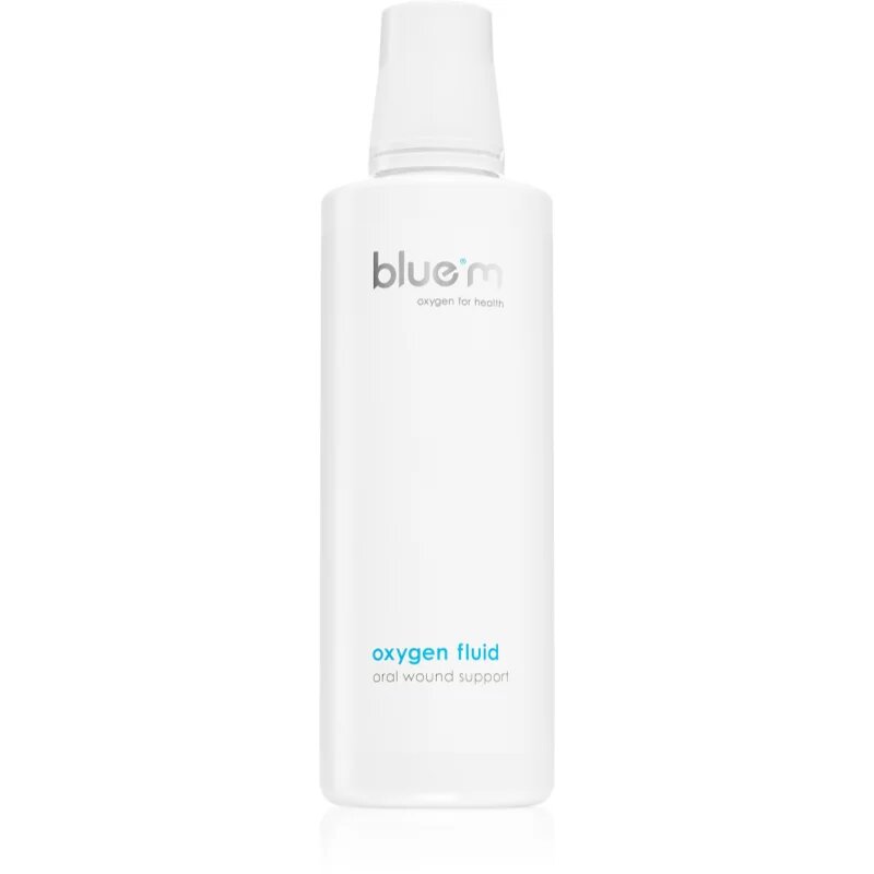 bluem Oxygen for Health Oxygen Fluid pripravek za lokalno zdravljenje za afte in drobne ranice ustne votline 500 ml