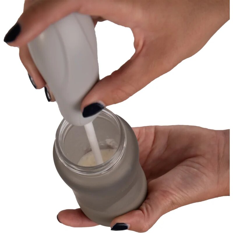 Bo Jungle B-Powder Mixer Grey mešalnik za mleko v prahu 1 kos