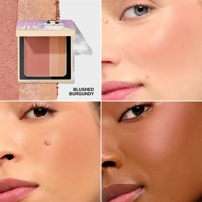Bobbi Brown Holiday Brightening Blush Rdečilo za posvetlitev odtenek Blushed Burgundy 6.6 g