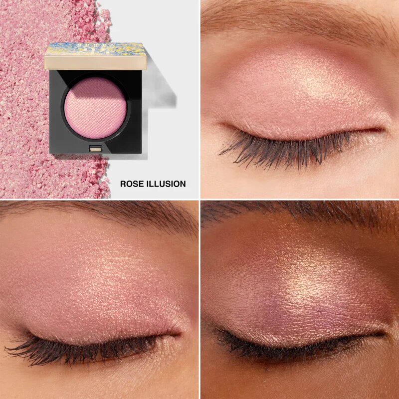 Bobbi Brown Holiday Luxe Eyeshadow Single kovinska senčila za oči odtenek Rose Illusion 2 g