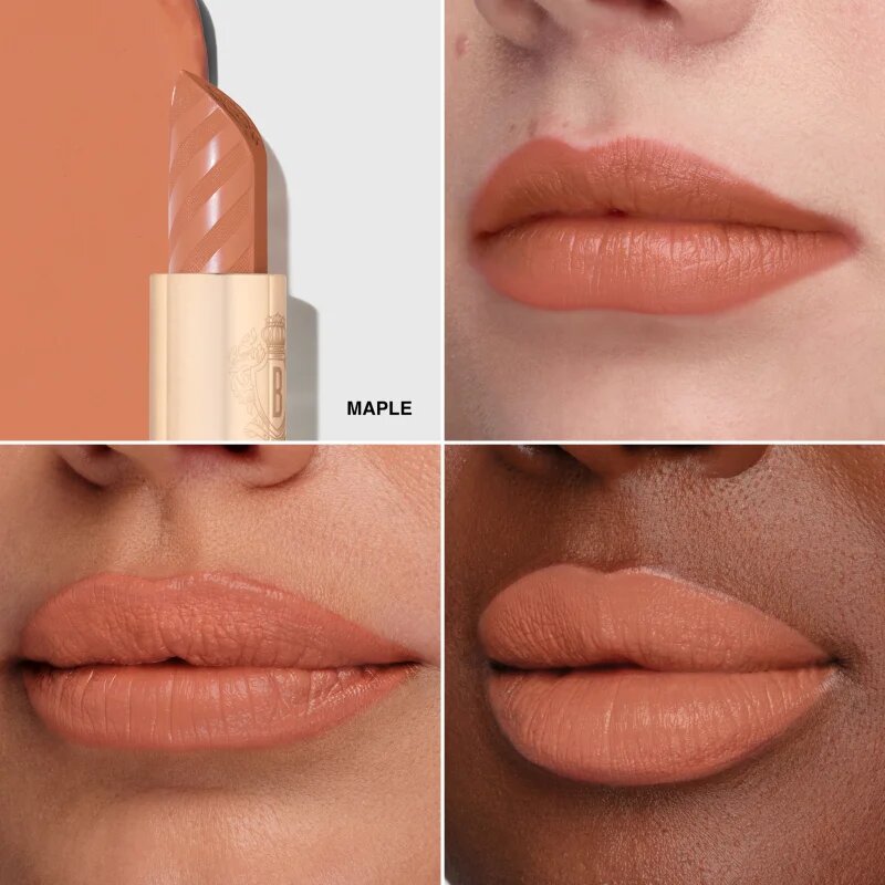 Bobbi Brown Holiday Luxe Lipstick visoko pigmentirana kremasta šminka odtenek Maple 3.5 g