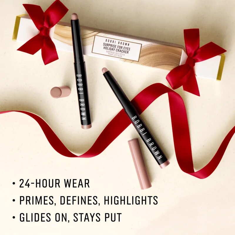Bobbi Brown Holiday Surprise for Eyes Holiday Cracker darilni set za oči odtenek Bellini / Taupe