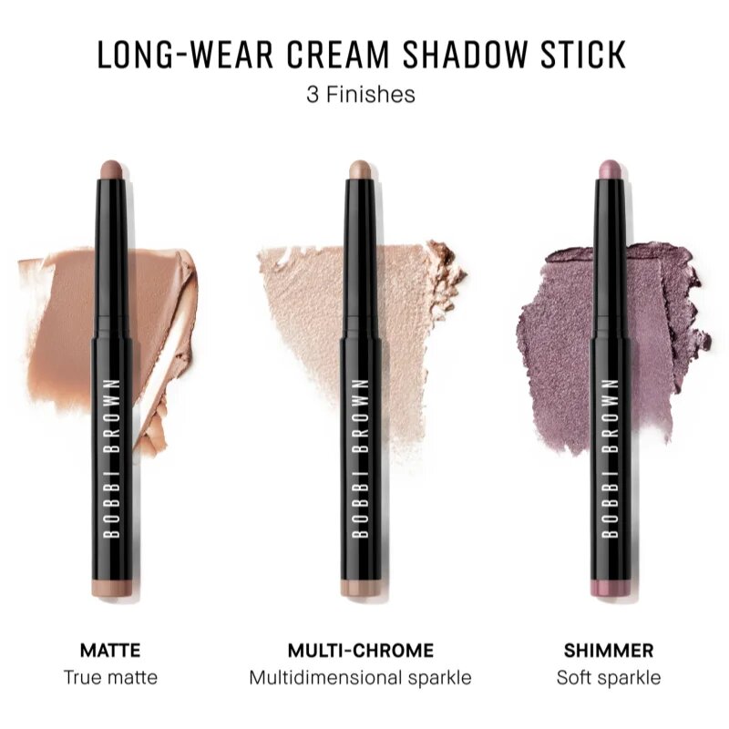 Bobbi Brown Long-Wear Cream Shadow Stick dolgoobstojna senčila za oči v svinčniku odtenek Rich Caviar 1.6 g