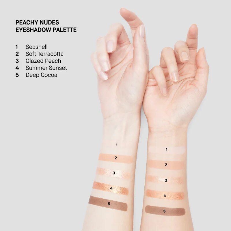 Bobbi Brown Nudes Eyeshadow Palette paleta senčil za oči odtenek Peachy Nudes 1 kos