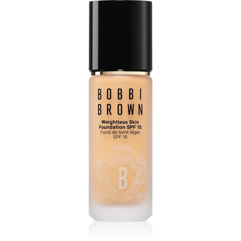 Bobbi Brown Weightless Skin Foundation SPF 15 dolgoobstojen tekoči puder z vlažilnim učinkom odtenek Golden Natural 30 ml