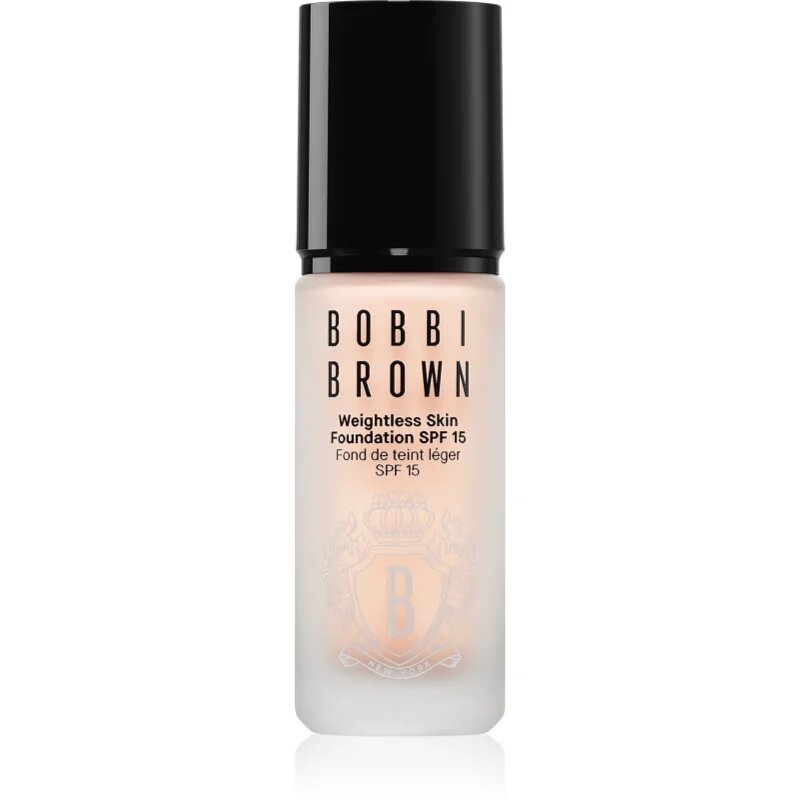 Bobbi Brown Weightless Skin Foundation SPF 15 Mini dolgoobstojni matirajoči tekoči puder z vlažilnim učinkom odtenek Ivory 13 ml