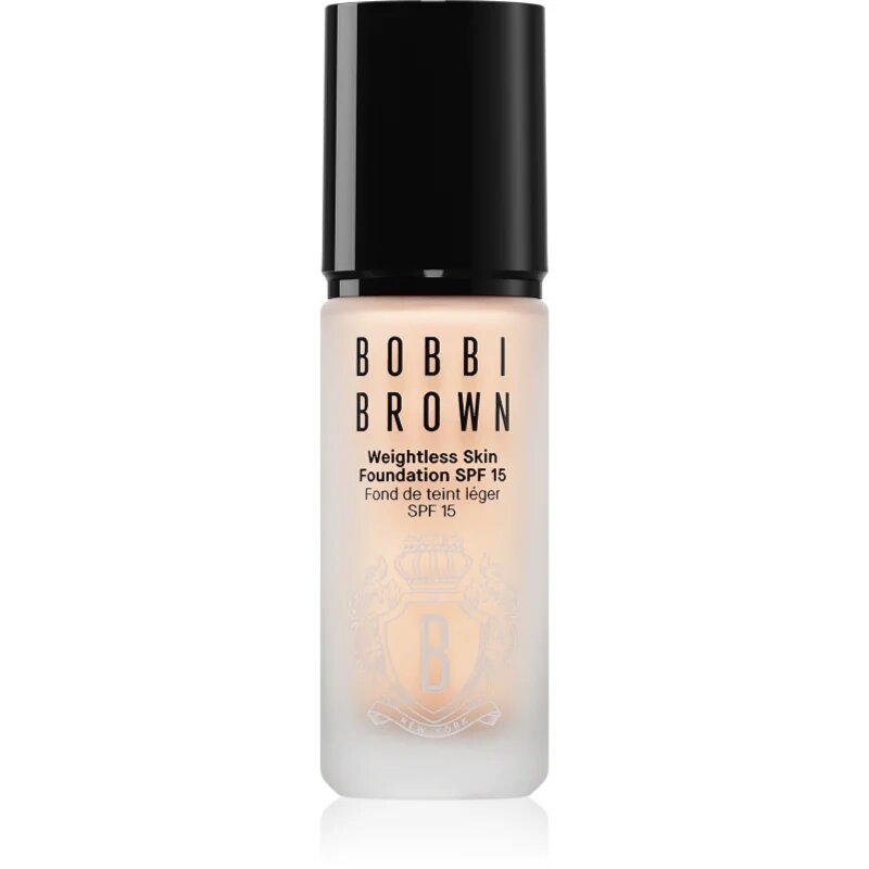 Bobbi Brown Weightless Skin Foundation SPF 15 Mini dolgoobstojni matirajoči tekoči puder z vlažilnim učinkom odtenek Porcelain 13 ml