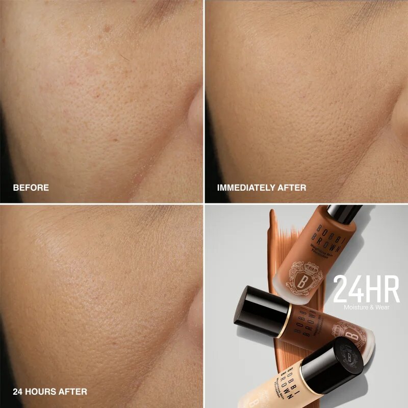 Bobbi Brown Weightless Skin Foundation SPF 15 Mini dolgoobstojni matirajoči tekoči puder z vlažilnim učinkom odtenek Warm Porcelain 13 ml